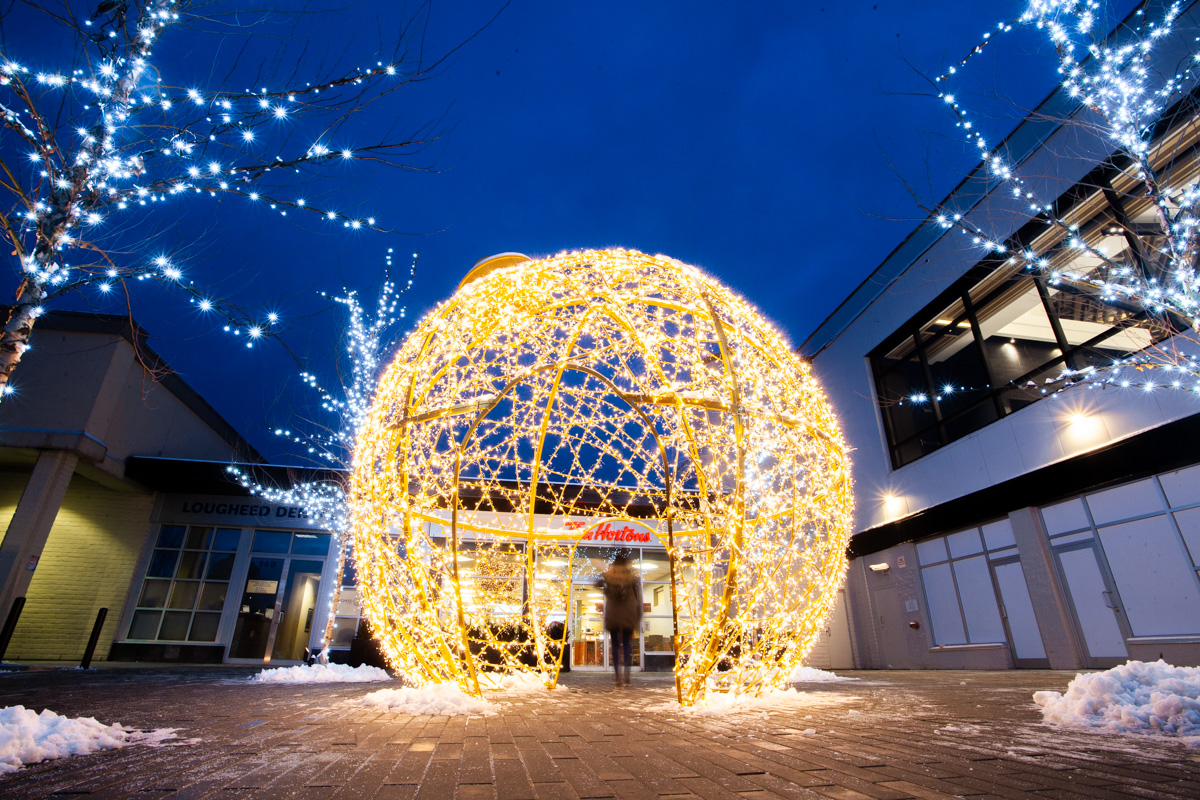 Commercial lighting installation: festilight christmas commercial 2020 5267